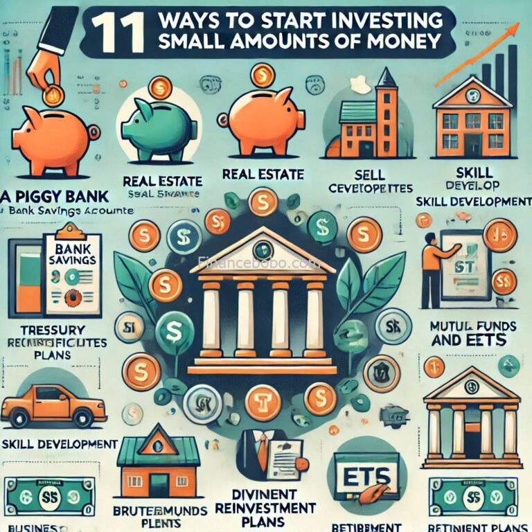 11 Smart Ways to Start Investing Small Amounts of Money